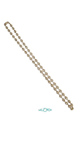 Cadena Oro 60 cm Cierre Mosquetón