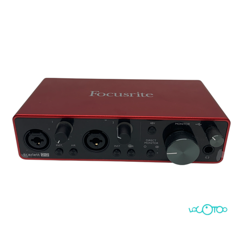 Tarjeta De Sonido FOCUSRITE SCARLETT 2I2 3 