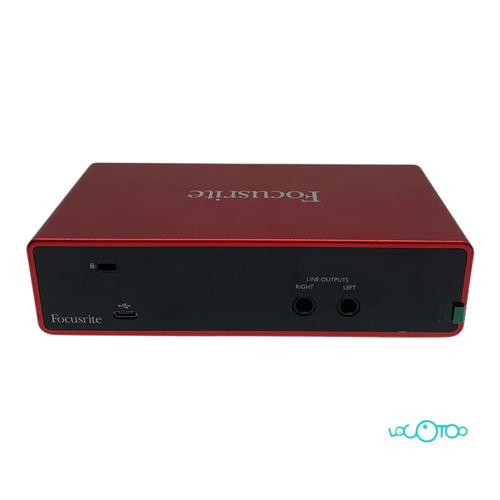 Tarjeta De Sonido FOCUSRITE SCARLETT 2I2 3 
