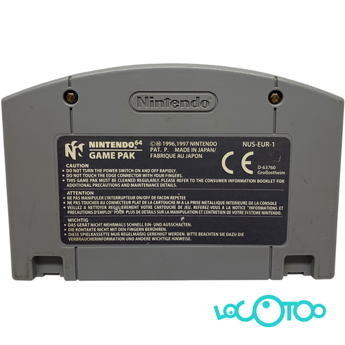 Videojuego NINTENDO 64 POKEMON STADIUM Nint