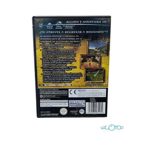 HARRY POTTER Y LA CAMARA SECRETA NINTENDO G