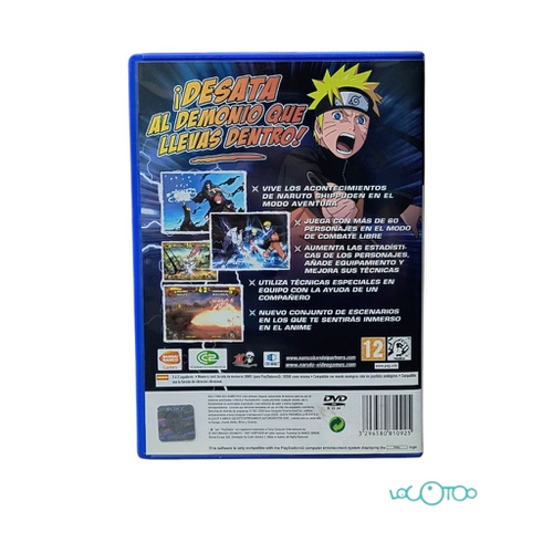 NARUTO SHIPPUDEN ULTIMATE NINJA 5 SONY PS2