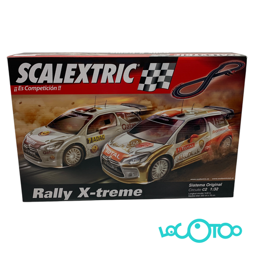 Juguetes Varios SCALEXTRIC C2 RALLY X-TREME
