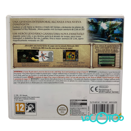 Videojuego NINTENDO 3DS THE LEGEND OF ZELDA