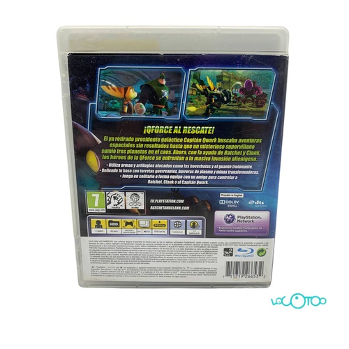 RATCHET CLANK QFORCE PS3