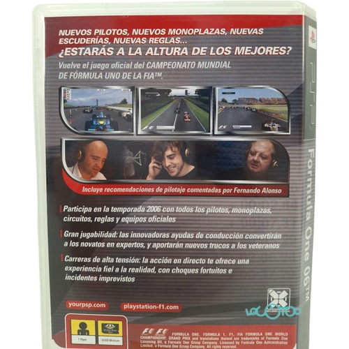 FORMULA ONE 06 SONY PSP