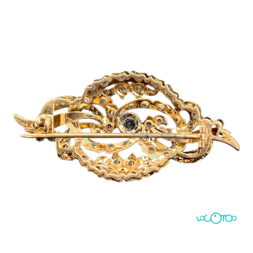 Varios Joyería Oro BROCHE ORO 18K C/PIEDRA 