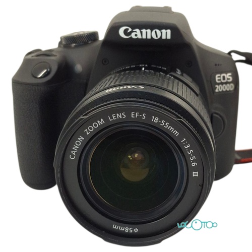 CAMARA REFLEX CANON EOS 2000D + EFS 18-55MM