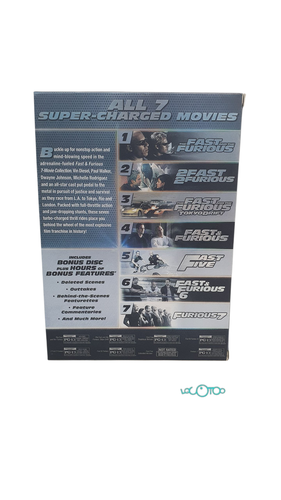DVD UNIVERSAL FAST & FURIOUS 7-MOVIE COLLEC