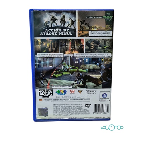 TEENAGE MUTANT NINJA TURTLES SONY PS2