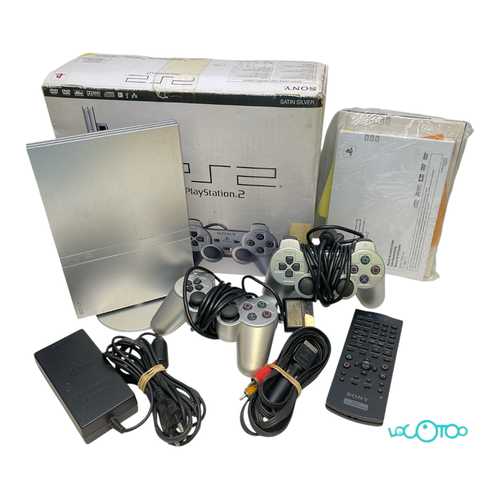 Consola SONY PS2 SLIM 2 MANDOS
