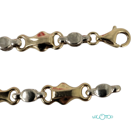 PULSERA ORO 18K BICOLOR