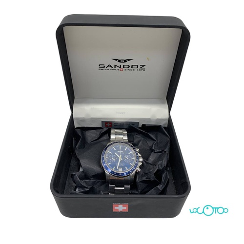 RELOJ PULSERA SANDOZ 81411-0001 47MM