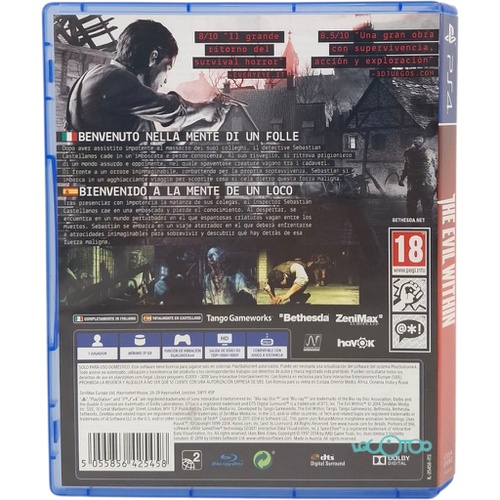 THE EVIL WITHIN PLAYSTATION HITS SONY PS4