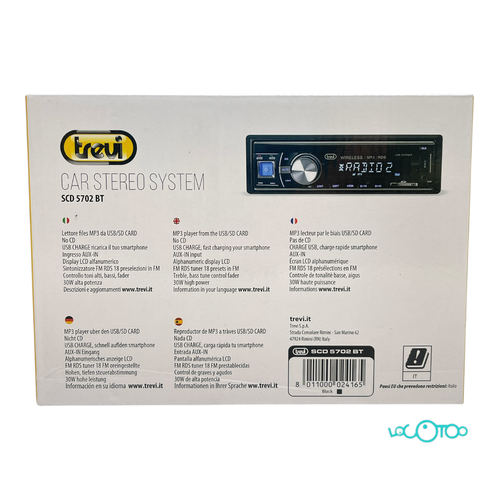Autorradio TREVI SCD5702BT