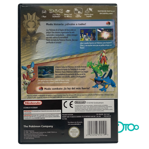 POKEMON COLOSSEUM NINTENDO GAME CUBE