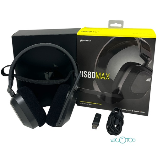 AURICULARES PC CORSAIR HS80 MAX RGB