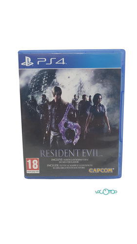 RESIDENT EVIL 6 PS4