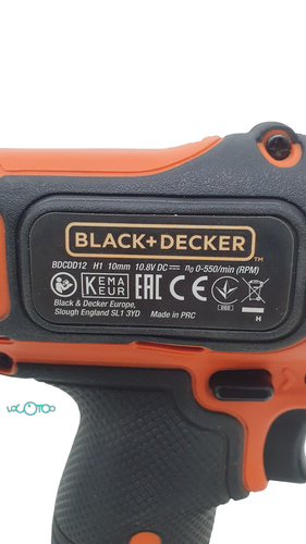 Taladro Batería BLACK & DECKER BDCDD12 H1 1