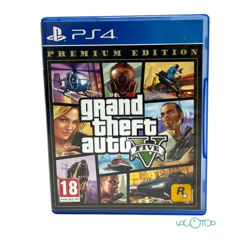 GTA V PREMIUM EDITION PS4