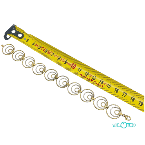 Pulsera Oro BLANCO Y AMARILLO 8.6 Gramos 18