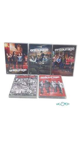DVD WARNER BROS ENTOURAGE TEMP. 1-4