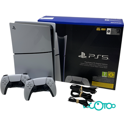 CONSOLA PS5 SLIM DIGITAL + 2 MANDOS DUAL SE