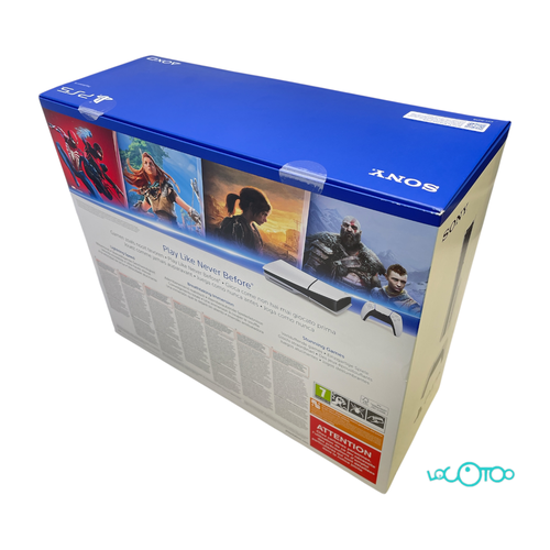 SONY PS5 SLIM CON LECTOR 825GB