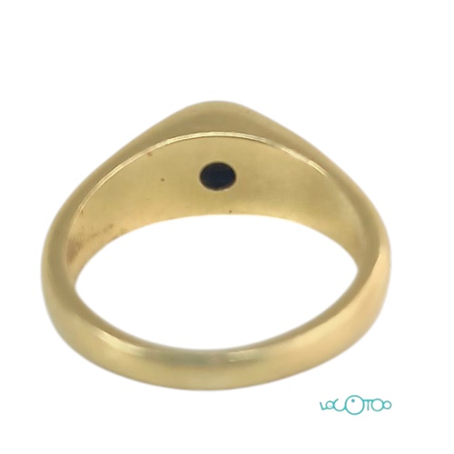 ANILLO SOLITARIO ORO 18K