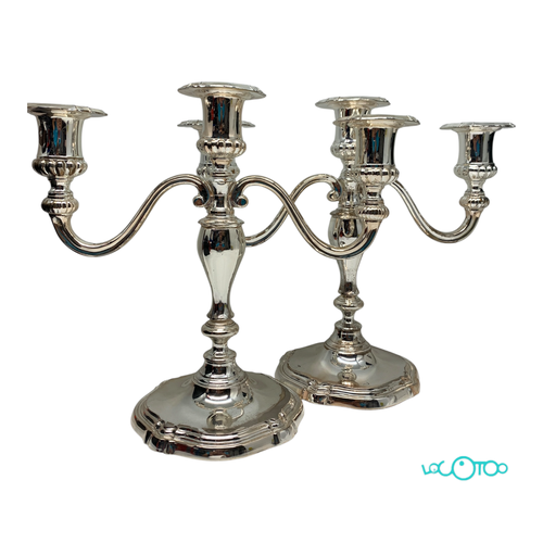 Varios Decoración CANDELABROS ALPACA