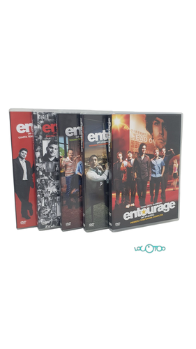 DVD WARNER BROS ENTOURAGE TEMP. 1-4
