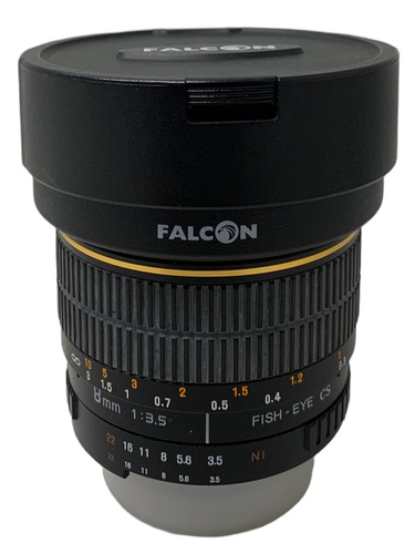 Objetivo FALCON 8 MM FISH-EYE
