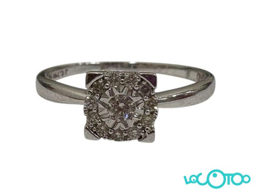  ANILLO ORO 18K CON DIAMANTES