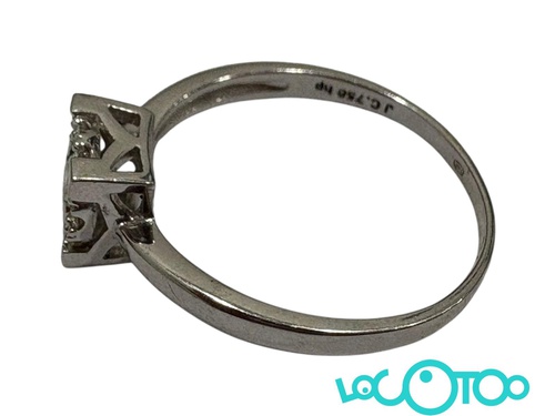  ANILLO ORO 18K CON DIAMANTES