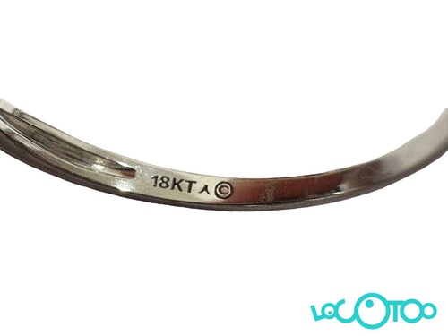  ANILLO ORO 18K CON DIAMANTES