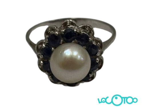 ANILLO DE ORO CON PIEDRA 