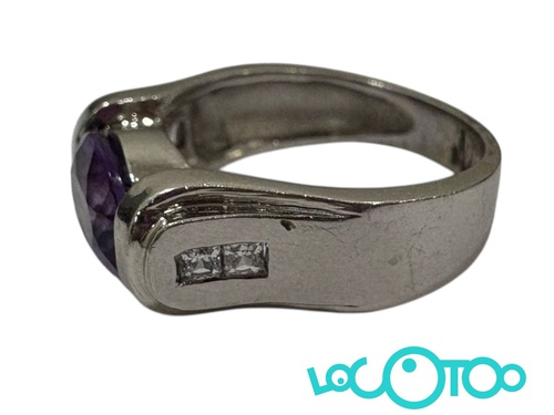 ANILLO ORO 18K CON PIEDRAS