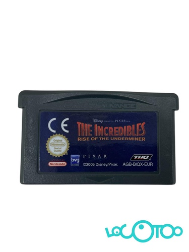 NINTENDO GAMEBOY ADVANCE THE INCREDIBLES