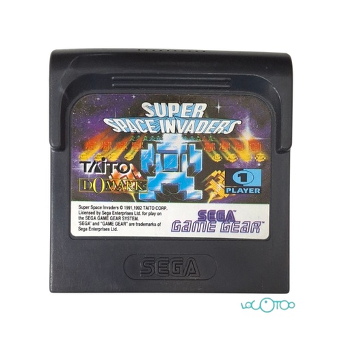 SUPER SPACE INVADERS SEGA GAME GEAR