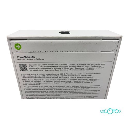 Smartphone APPLE IPHONE 16 PRO MAX 5G NFC