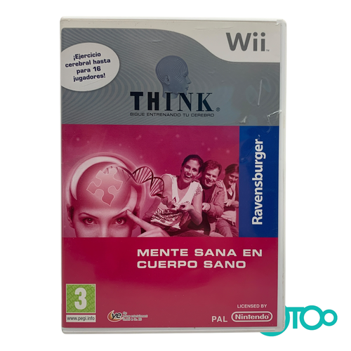 Videojuego THINK SIGUE ENTRENANDO TU CEREBR