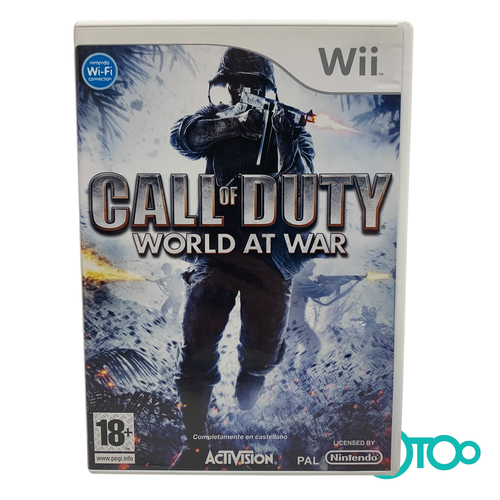 Videojuego WII CALL OF DUTY WORLD AT WAR
