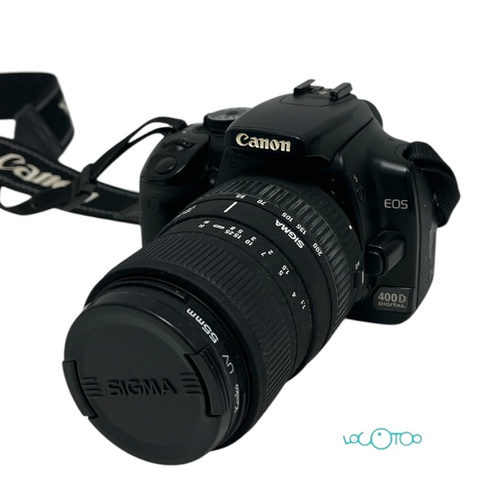 Canon EOS 400D + Objetivo Sigma 55-200mm