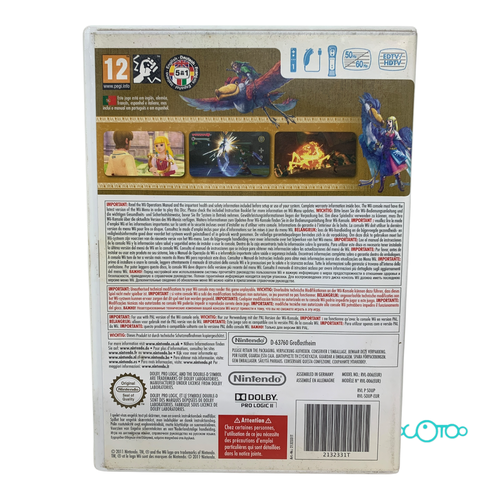 Videojuego NINTENDO WII THE LEGEND OF ZELDA