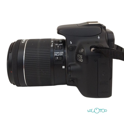 CÁMARA REFLEX CANON EOS 100D + EFS 18-55MM