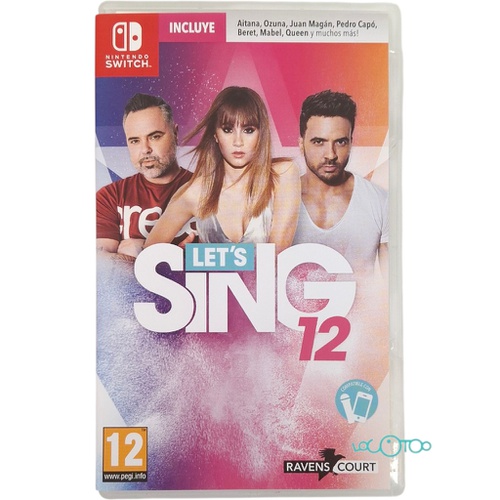 LET'S SING 12 NINTENDO SWITCH