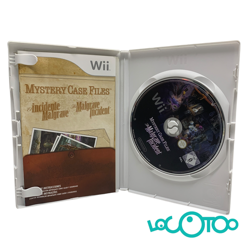 Videojuego WII MYSTERY CASE FILES WII