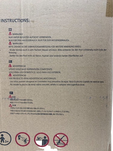 Piscina VOXON VX-KP001 Hinchable 500 L