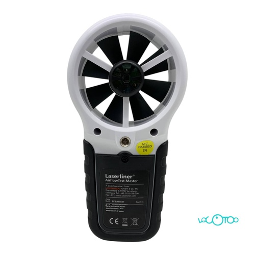 Medidor Electrónico LASERLINER AIRFLOW TEST