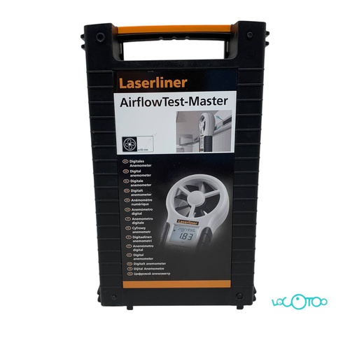 Medidor Electrónico LASERLINER AIRFLOW TEST